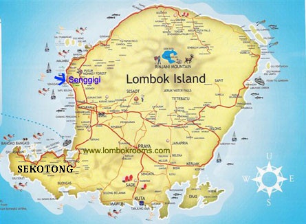 Selamat datang di Pulau Lombok  lombokdihati