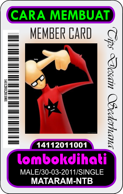id card-kartu nama-member card